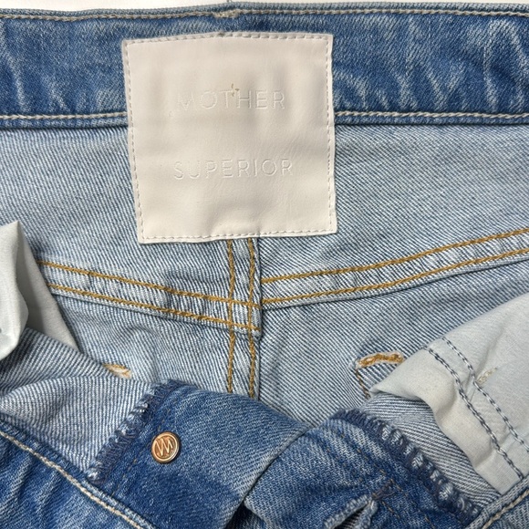 MOTHER The Tomcat Distressed Straight Leg Jeans size 29 - Picture 7 of 12